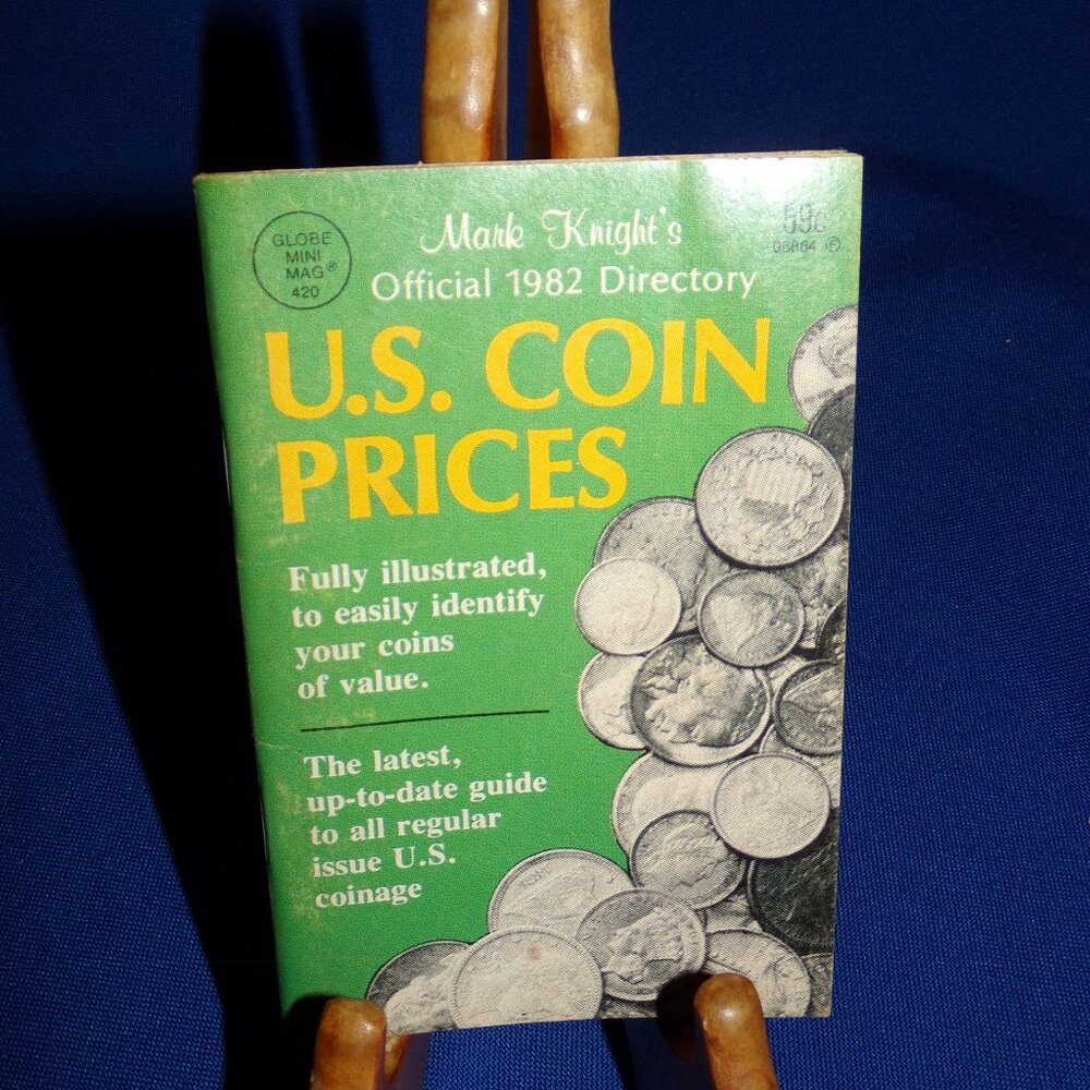 US Coin Prices - Mark Knight - Vintage 1982 Official Guide - Fully Illustrated